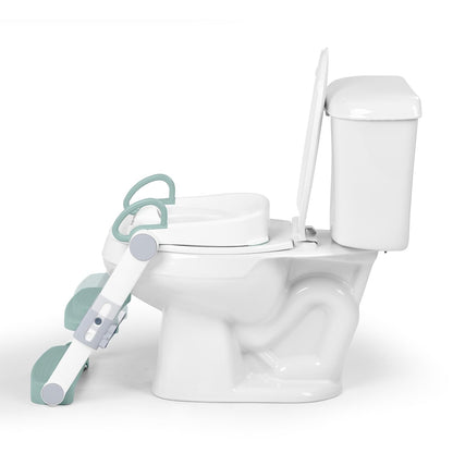 Ingenuity Foldaway Ladder Potty, Adjustable Step Stool Toilet Trainer Seat
