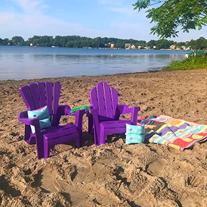 New American Plastic Toys Kids’ Adirondack (2-Pack, Purple)