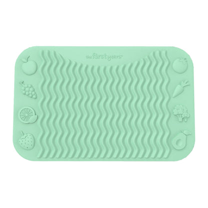 New The First Years Finger Food Placemat (Mint)