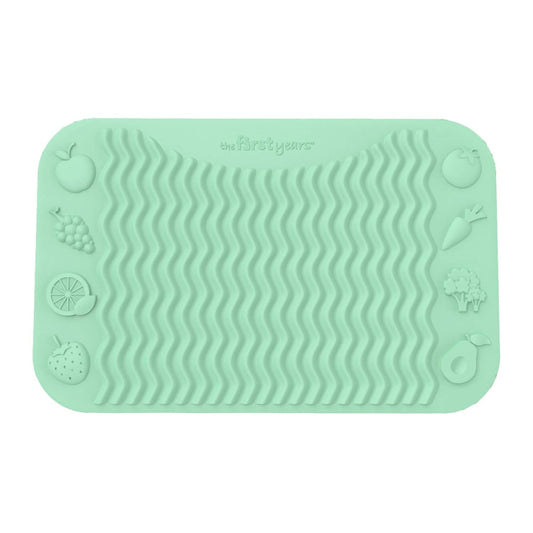 New The First Years Finger Food Placemat (Mint)