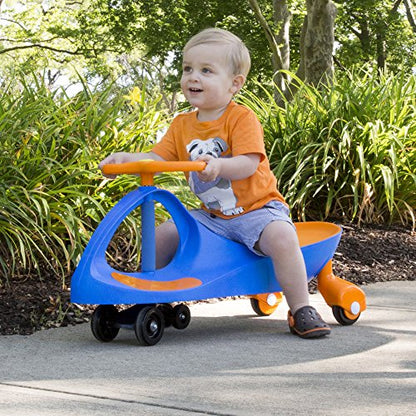 New Wiggle Car Ride on Toy (Blue/Orange)