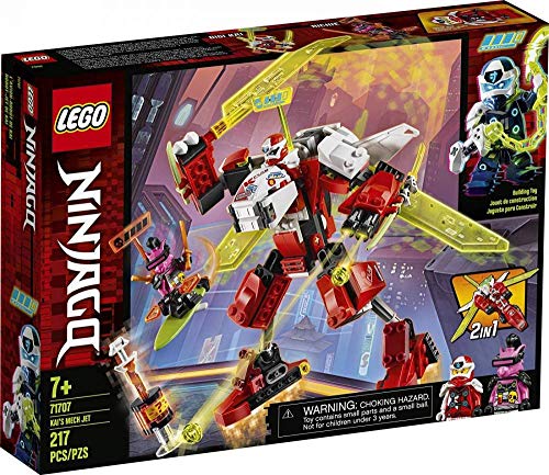 New LEGO NINJAGO Kai's Mech Jet 71707 Ninja Car Building Kit (217 Pieces)