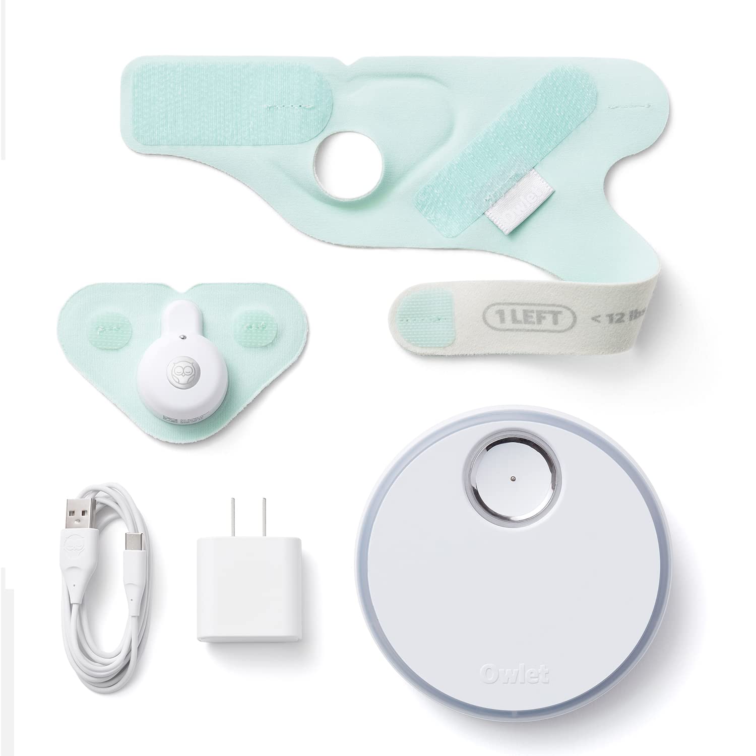 New Owlet Dream Sock Baby Monitor – Mint – Kidsy