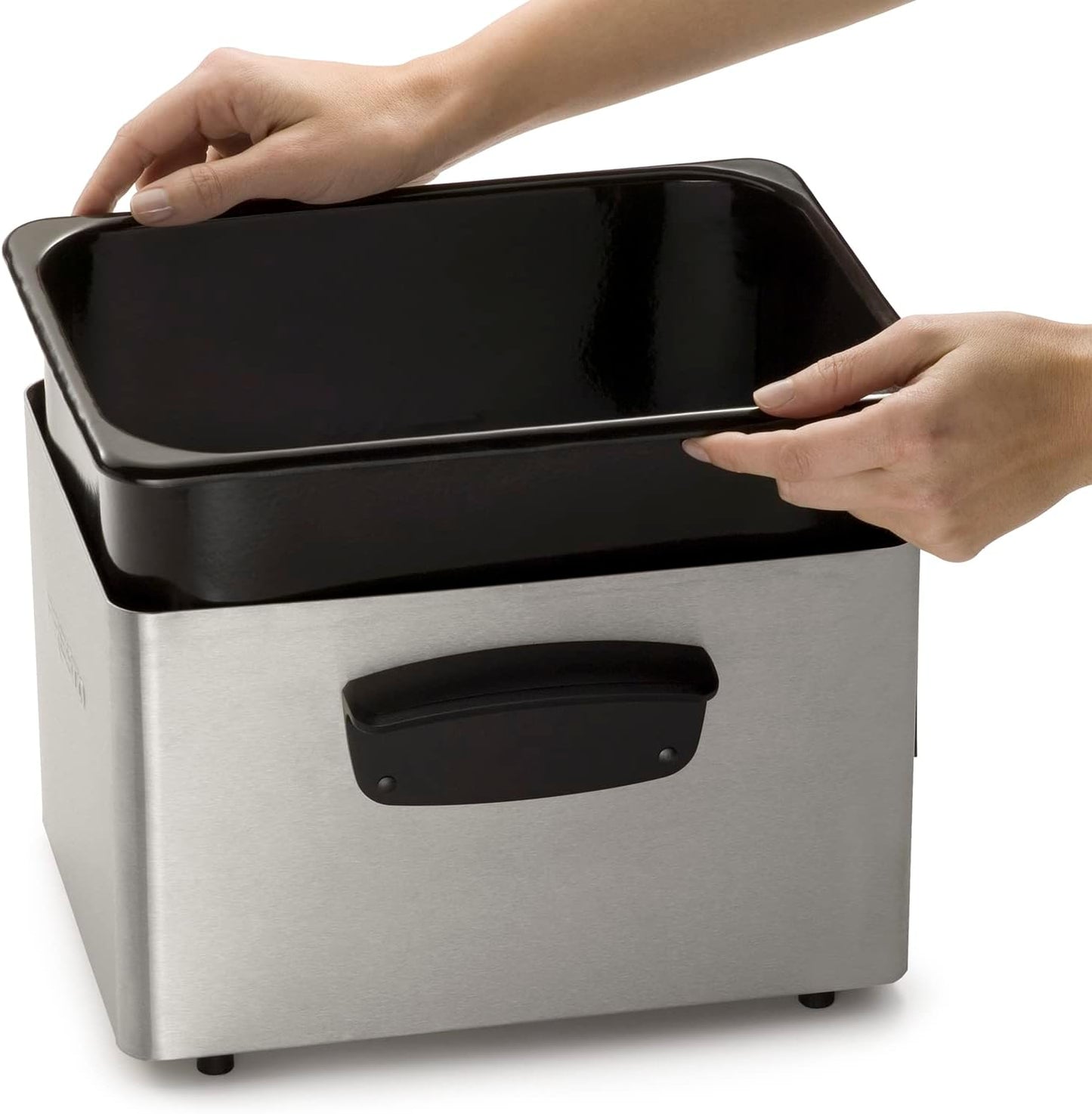 New Presto 05461 Stainless Steel Pro Fry Immersion Element Deep Fryer (Silver)