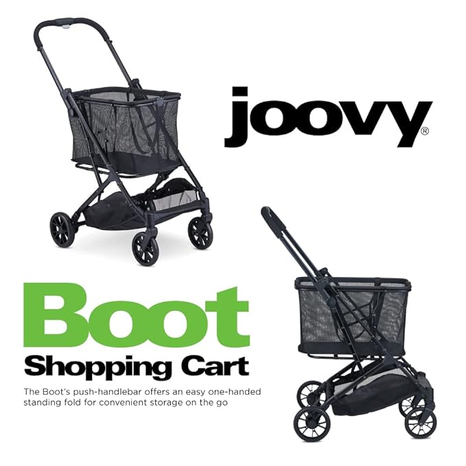 Joovy Boot Shopping Cart (Black Frame)