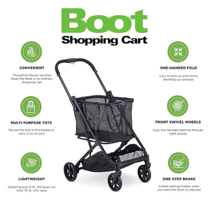 New Joovy Boot Shopping Cart (Black Frame)