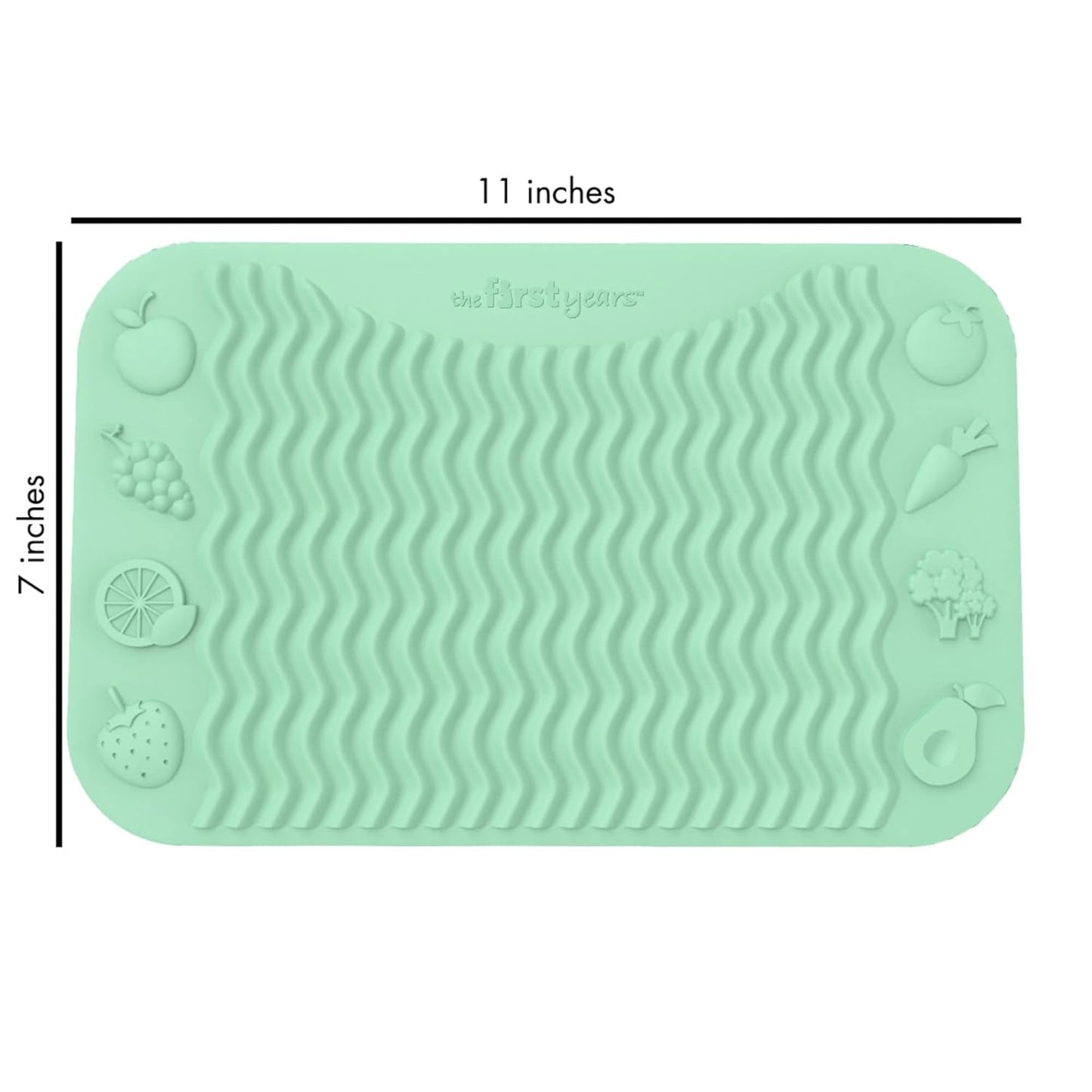 New The First Years Finger Food Placemat (Mint)