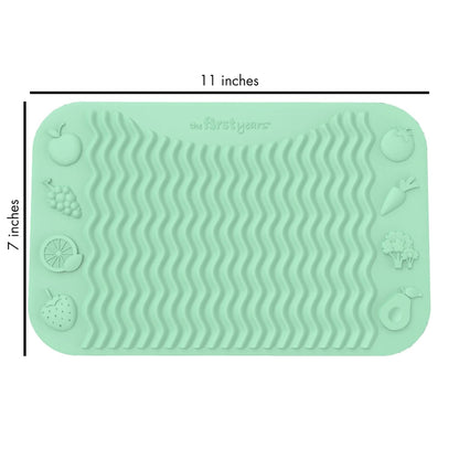 New The First Years Finger Food Placemat (Mint)