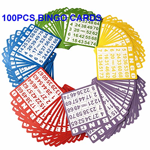 New Yuanhe Jumbo Bingo Game Set - 11 Inch Tall Metal Cage with Calling Board