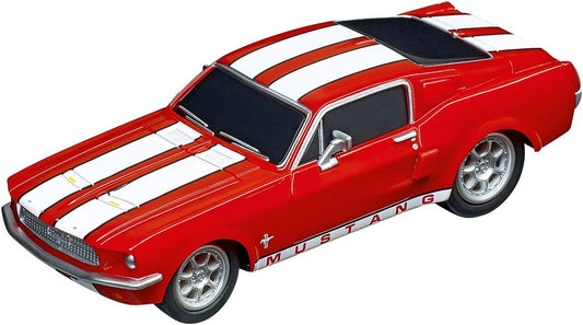 Carrera 64120 Red 1967 Ford Mustang 1:43 Scale Analog Slot Car (Red)