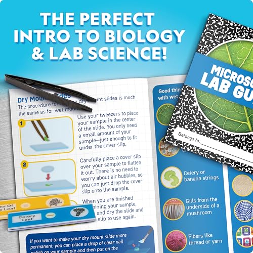 New National Geographic Junior Microscope for Kids