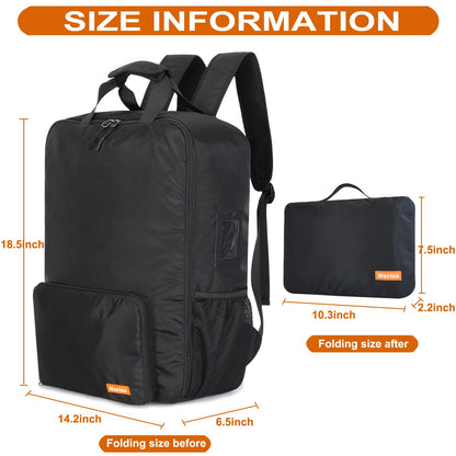 Mactso Stroller Travel Bag (Black, M)