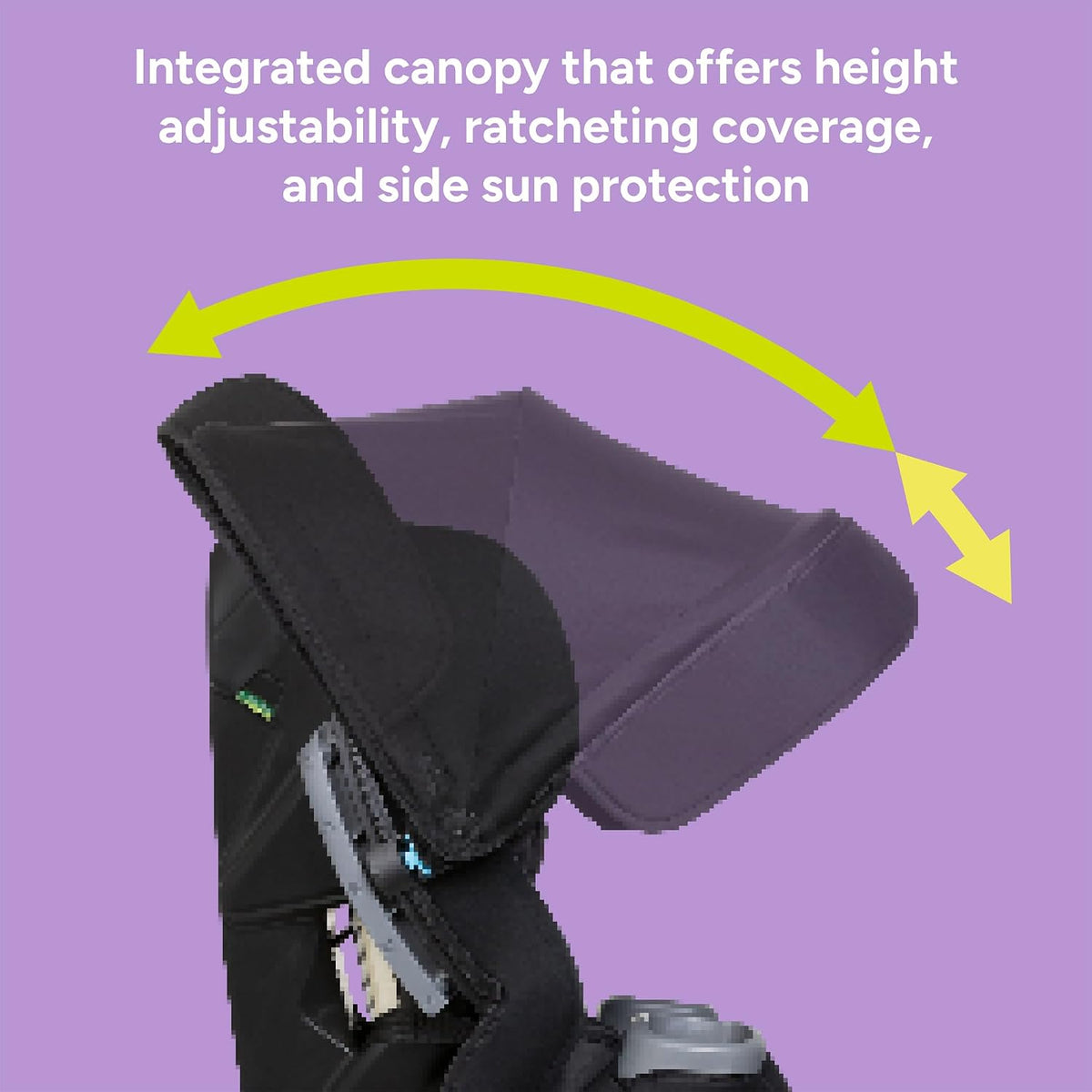 Baby Trend Cover Me 4-in-1 Convertible Car Seat (Midnight Black)