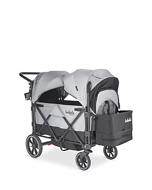 Larktale Caravan V2 (2 Seater) Stroller Wagon (Gray/Black)