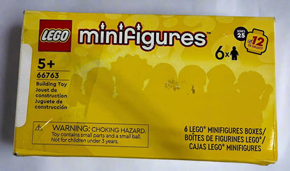 New LEGO Minifigures Series 25 6 Pack Mystery Blind Box 66763