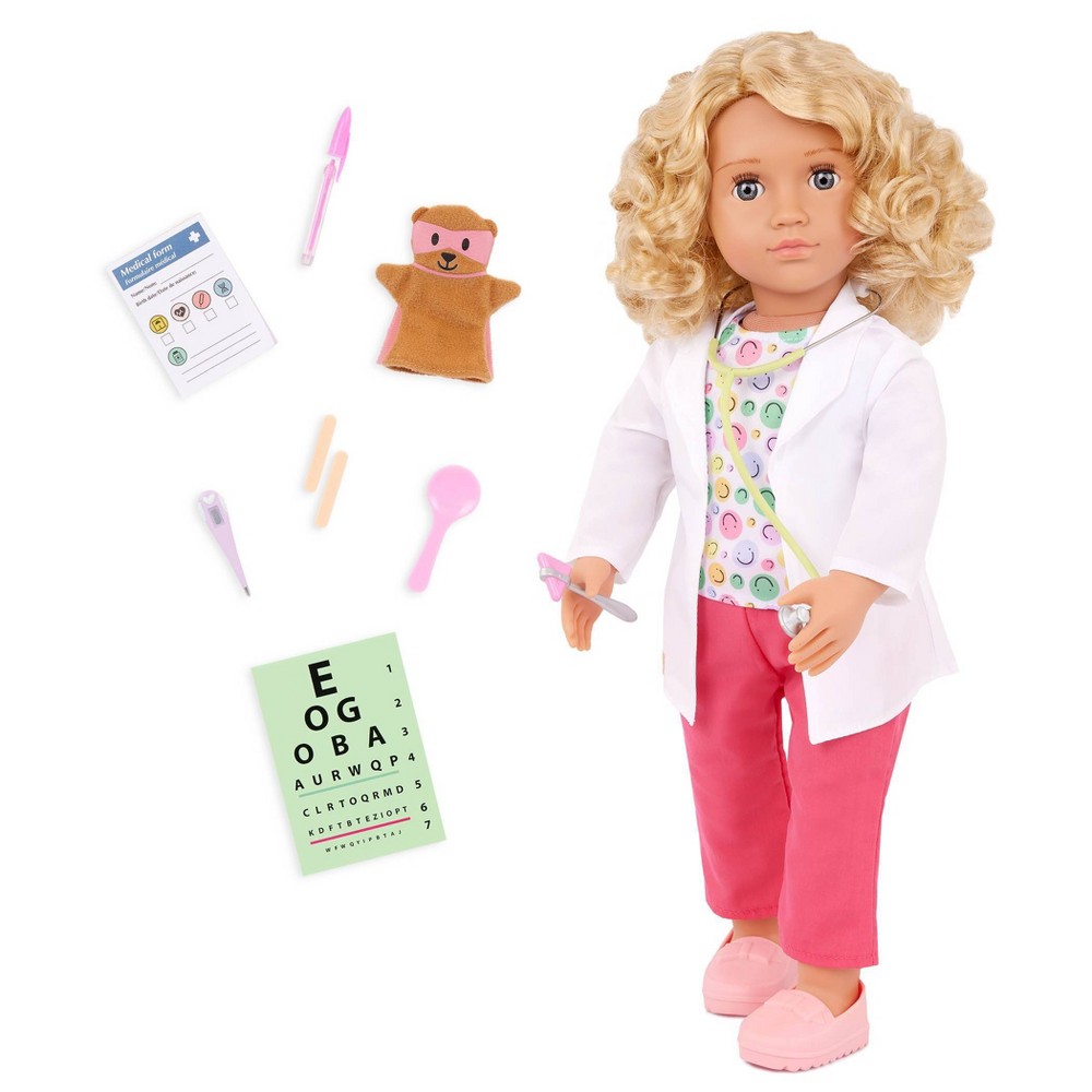 New Our Generation Felicia 18" Pediatrician Doll