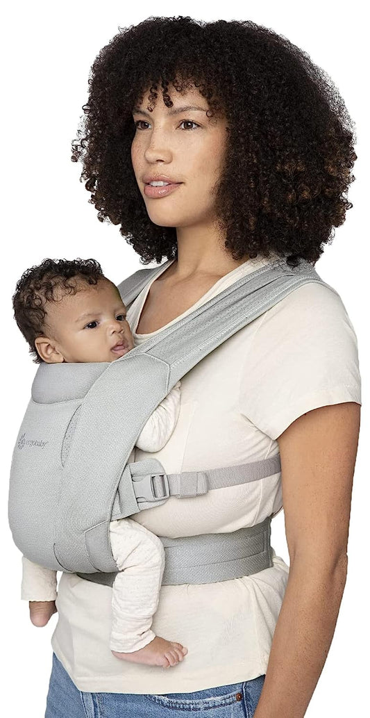 New Ergobaby Embrace Baby Carrier Wrap Soft Air Mesh (Grey)