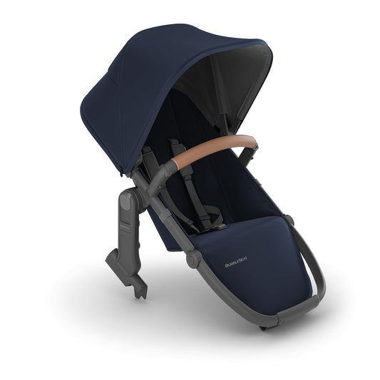 UPPAbaby RumbleSeat V2 Stroller Seat Noa (Navy/Carbon Frame/Saddle Leather)