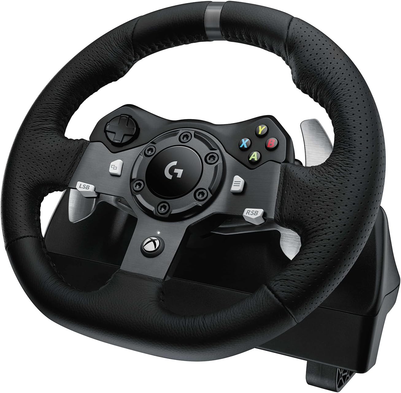 New Logitech G920 Driving Force Racing Wheel and Pedals (Xbox One and PC)