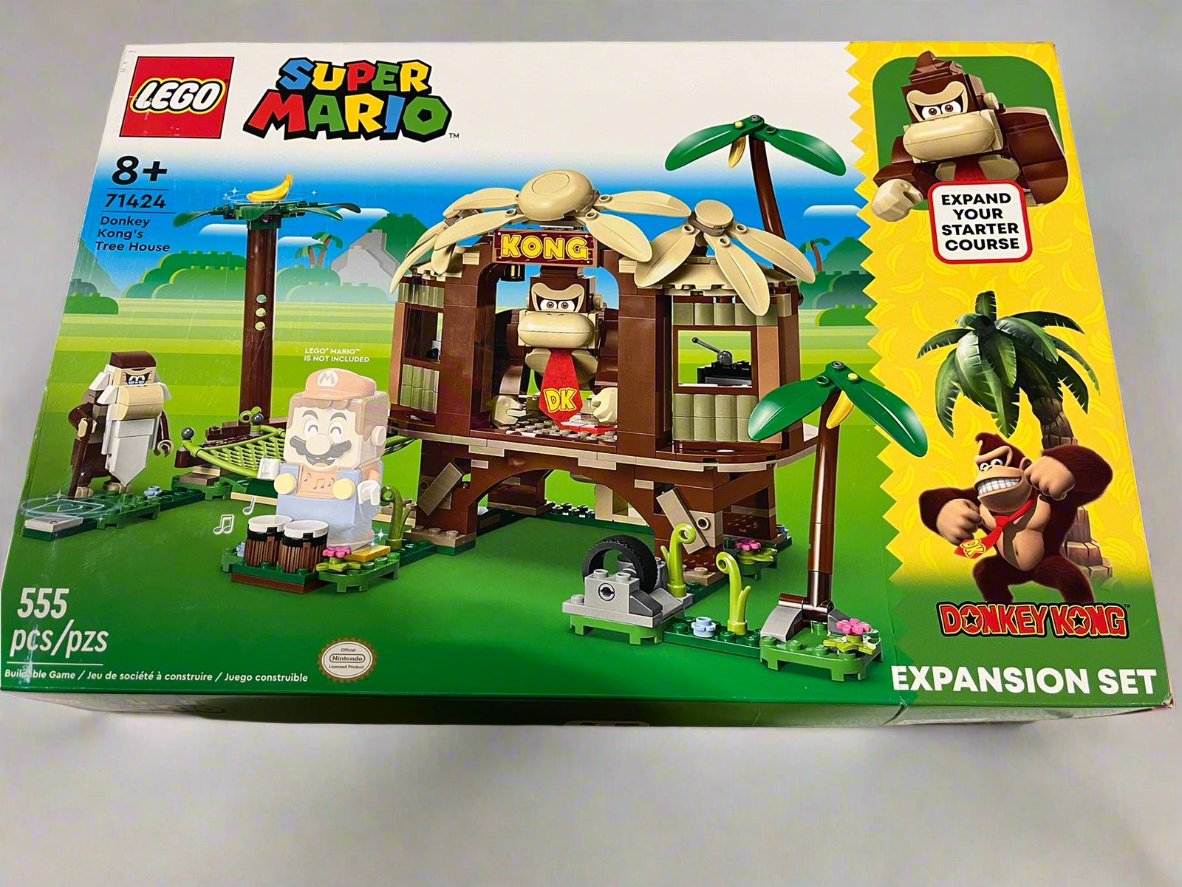 New LEGO Super Mario Donkey Kong’s Tree House Expansion Set 71424