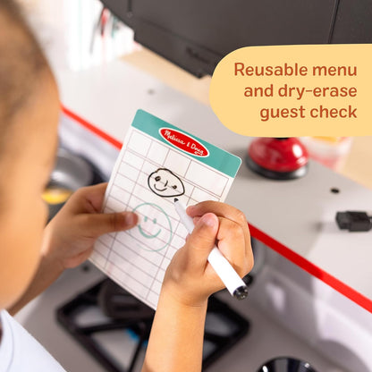 New Melissa & Doug Star Diner 41-Piece Play Kitchen Set