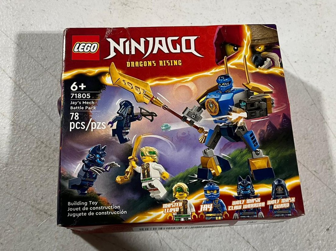 New LEGO NINJAGO Jay’s Mech Battle Pack Adventure Toy Set 71805