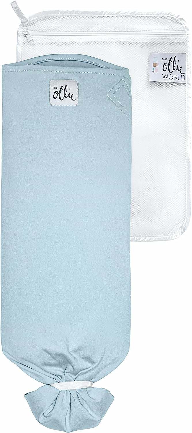 New Ollie World Swaddle Sky Blue Kidsy