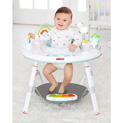 New Skip Hop Baby Activity Center 3-Stage Grow-with-Me (Silver Lining Cloud)