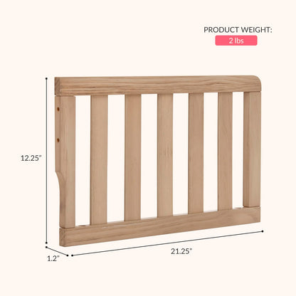 New Dream On Me Toddler Guard Rail for Convertible Crib (Sand Dunes)