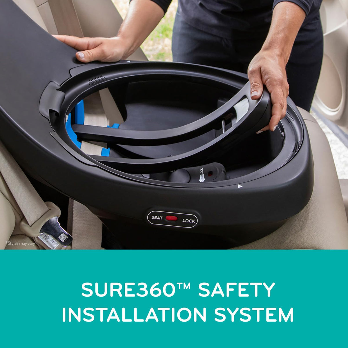 Evenflo Revolve360 Extend All-in-One Rotating Car Seat (Revere Gray)