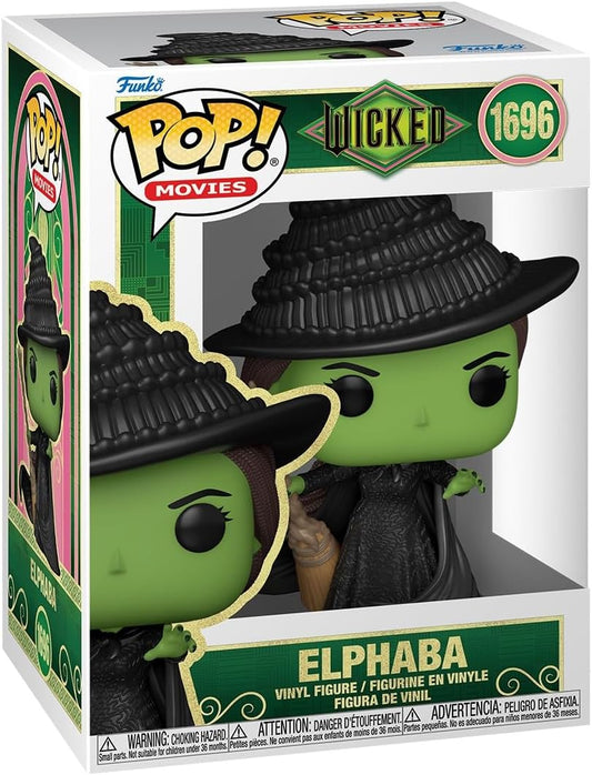 New Funko POP Movies Elphaba Vinyl Figure (Green)