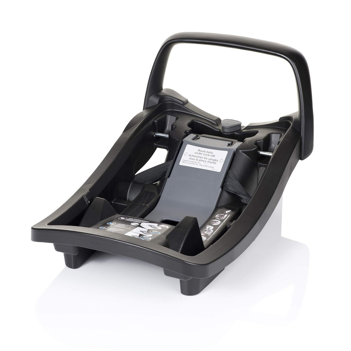 New Evenflo Pivot Suite Modular Travel System with LiteMax Infant Car Seat (Devon Gray)