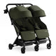 Mompush Lithe Double Stroller (Green)