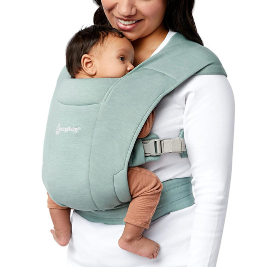 New Ergobaby Embrace Baby Carrier Wrap Ponte Knit (Jade Green)