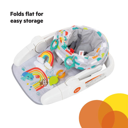 New Bright Starts Learn-to-Sit Floor Seat (Playful Paradise)