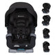 Baby Trend Cover Me 4-in-1 Convertible Car Seat (Midnight Black)
