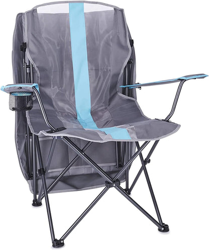 Nee Kelsyus Original Foldable Canopy Chair (Grey/Light Blue)