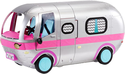 New LOL Surprise OMG 4-in-1 Glamper Fashion Camper Deluxe Doll Playset 55+ Surprises