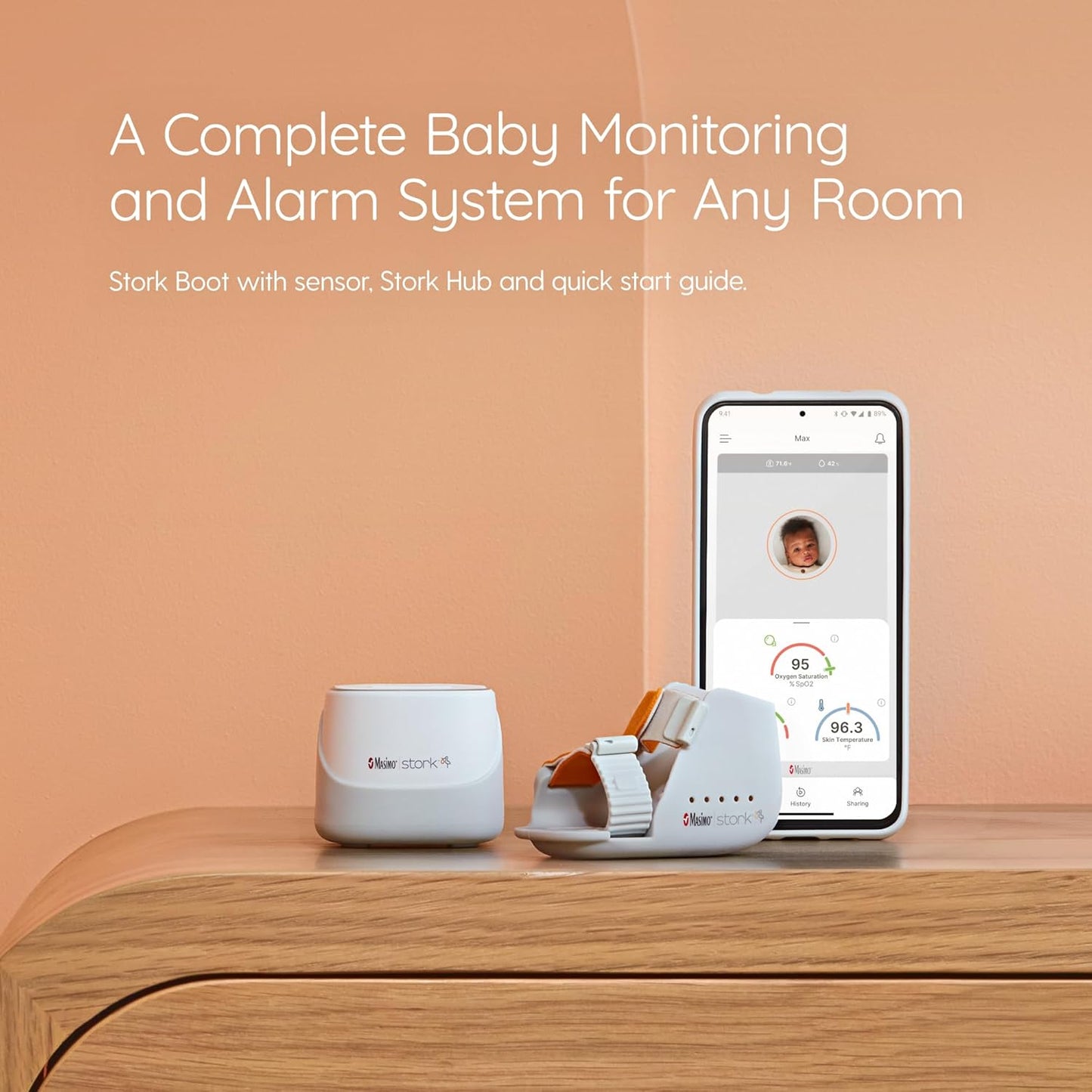 New Masimo Stork Vitals - FDA Cleared Smart Baby Monitoring System