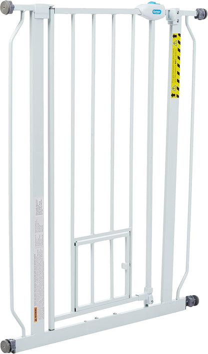 Carlson 36" Extra Tall Walk-Through Dog Gate, 29-36.5" Wide (White)