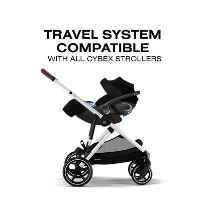 New Cybex Cloud G Pro Comfort Extend Infant Car Seat (Stone Gray)
