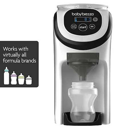 New Baby Brezza Formula Pro Mini Baby Formula Mixer Machine (White)