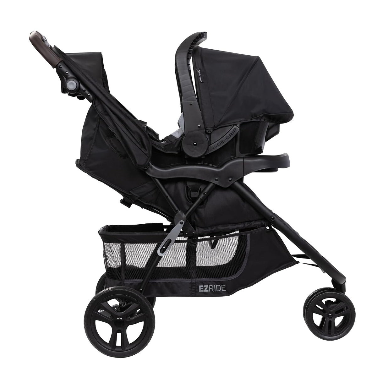 New Baby Trend EZ Ride DLX Stroller Travel System (Dash Midnight)