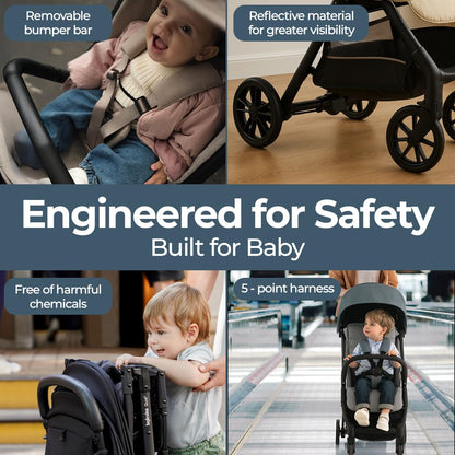 New Inglesina Quid 2 Stroller (Elephant Gray)