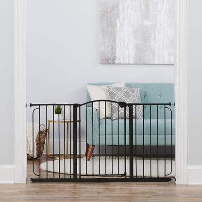New Regalo 58-Inch Home Accents Super Wide Walk Through Baby Gate