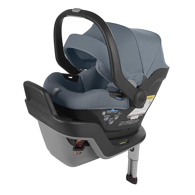 New UPPAbaby Mesa Max Infant Car Seat with Base (Gregory Blue Mélange)