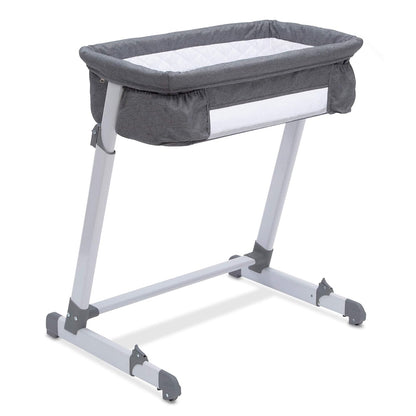 Simmons Kids By The Bed City Sleeper Bassinet (Grey Tweed)