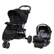 New Baby Trend EZ Ride DLX Stroller Travel System (Dash Midnight)