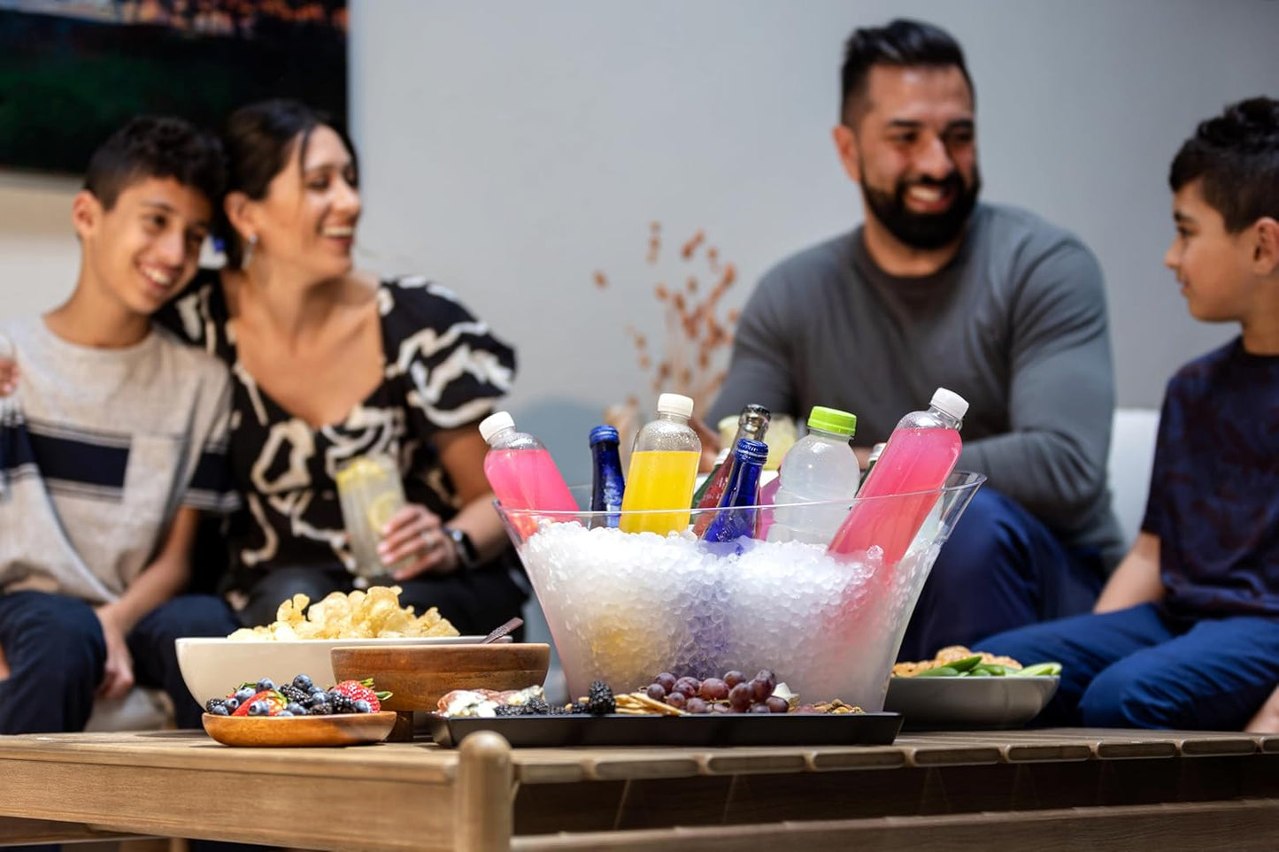 GE Profile Opal 2.0 Ultra Nugget Ice Maker with Scale Inhibiting Filter (Stone White)