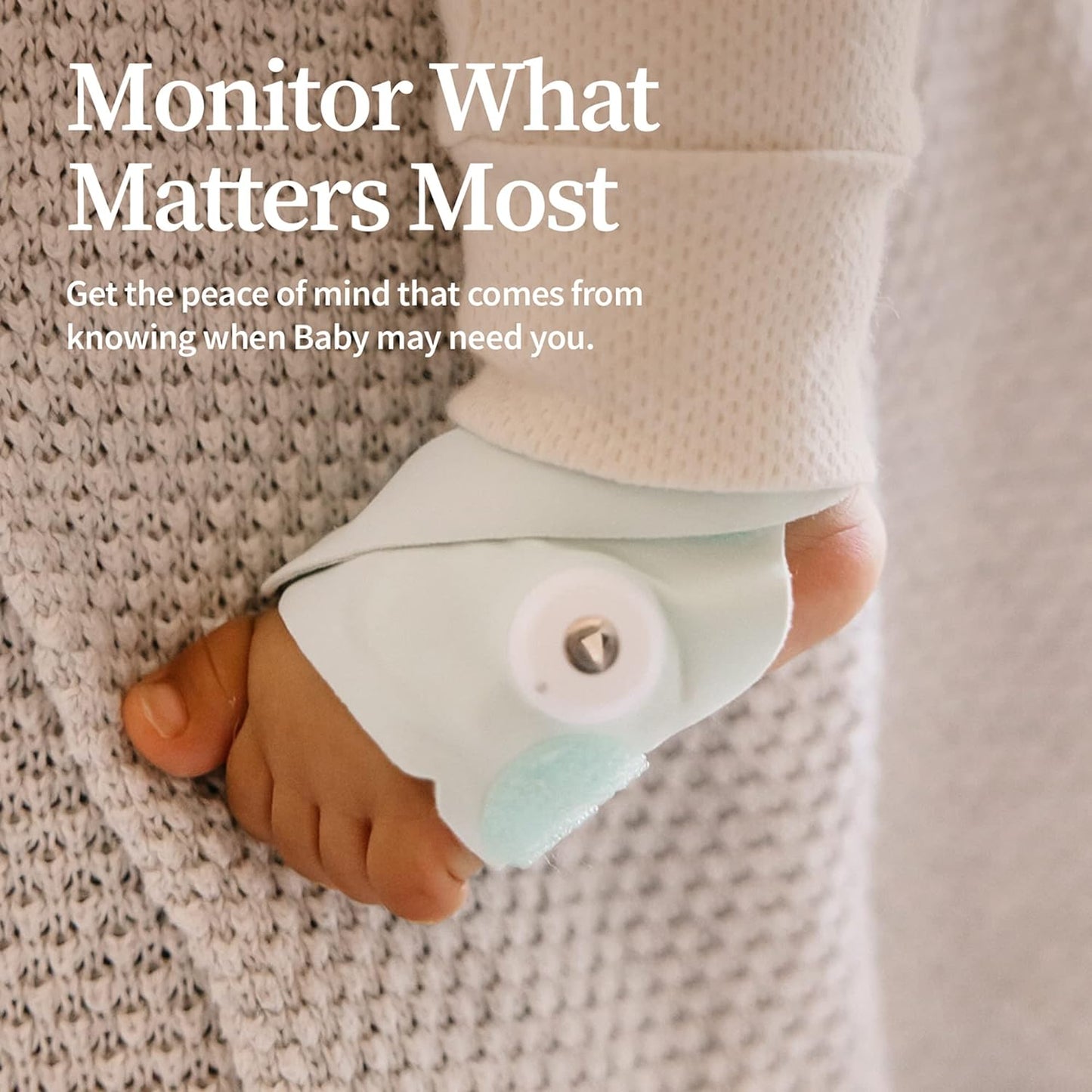New Owlet Dream Sock Smart Baby Monitor – Bedtime Blue